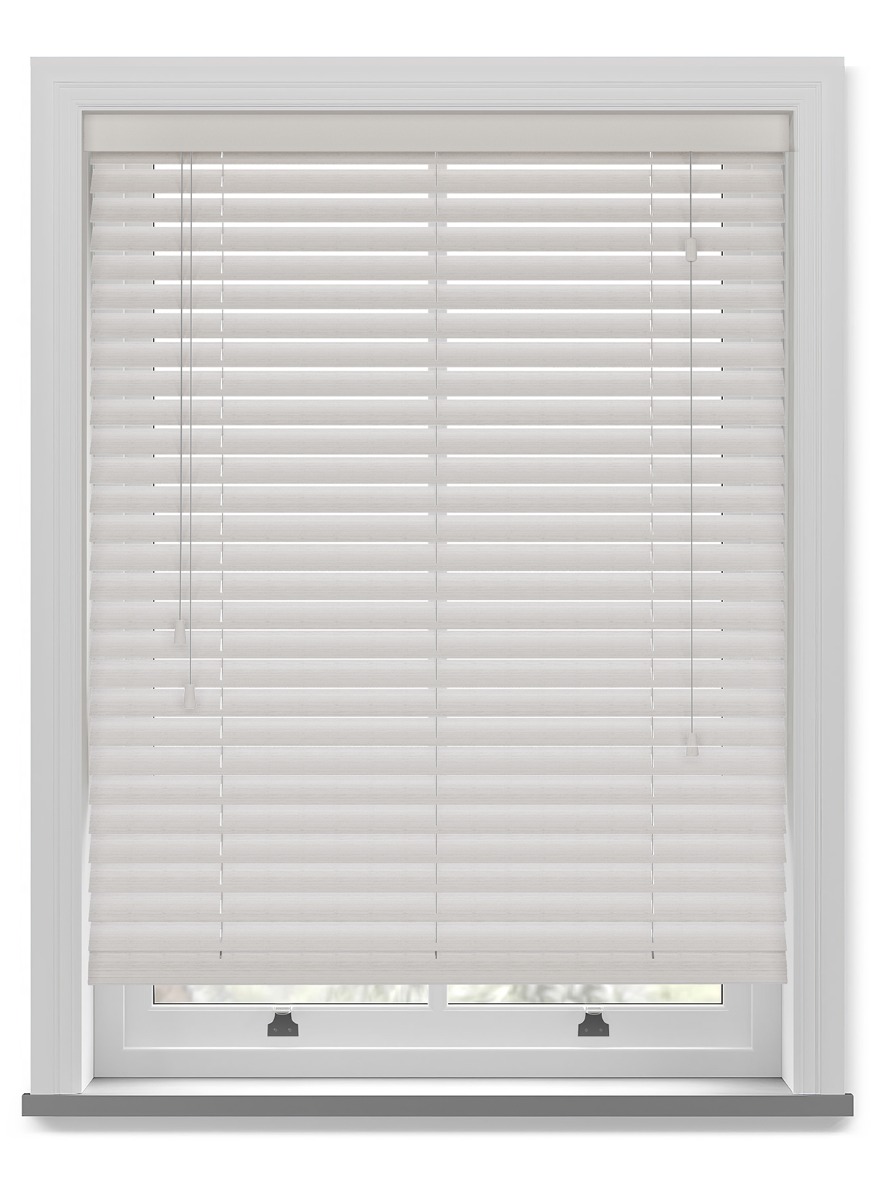 Deco Whitewash Oak Wooden Blind
