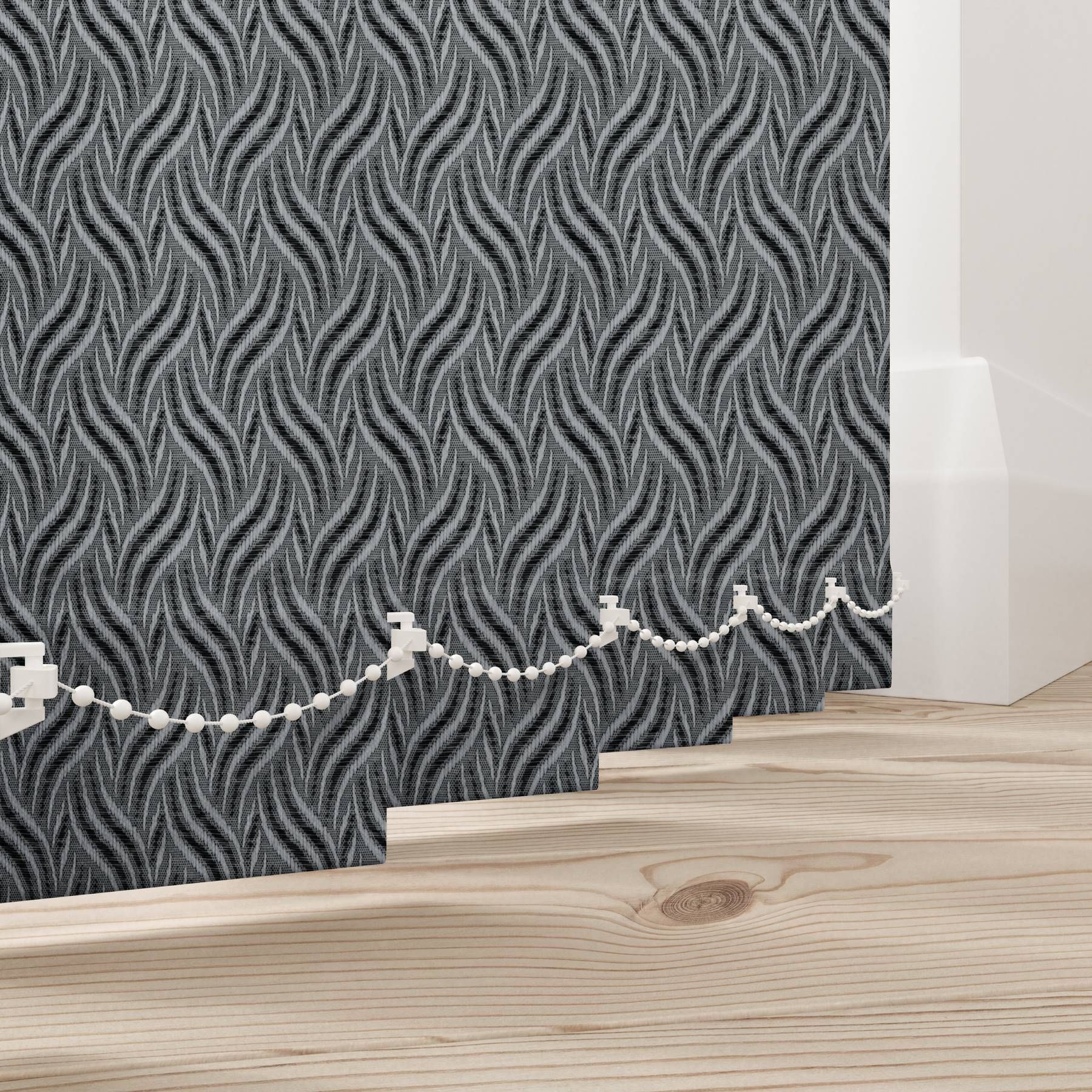 Marea Black Vertical Blind Replacement Slats Swift Direct Blinds