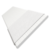 Deco Taped Grained True White