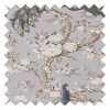 Laura Ashley Belvedere Velvet Pale Iris Eyelet Curtain