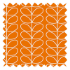 Orla Kiely Linear Stem Persimmon Roman Blinds