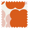 Orla Kiely Shadow Flower Pink & Tomato Roman Blinds