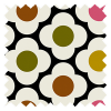 Orla Kiely Spot Flower Ditsy Red Multi Roman Blinds