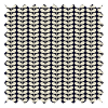 Orla Kiely Tiny Stem Whale Pencil Pleat Curtain