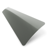 Turin 25mm Metallic Pewter Grey