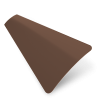 Turin 25mm Milk Choc Brown