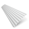 Turin 25mm Striped Grey