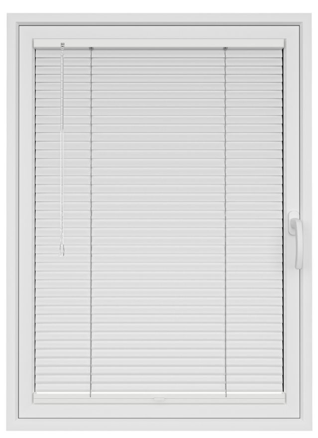 Gloss White StickFitLite Aluminium Blind
