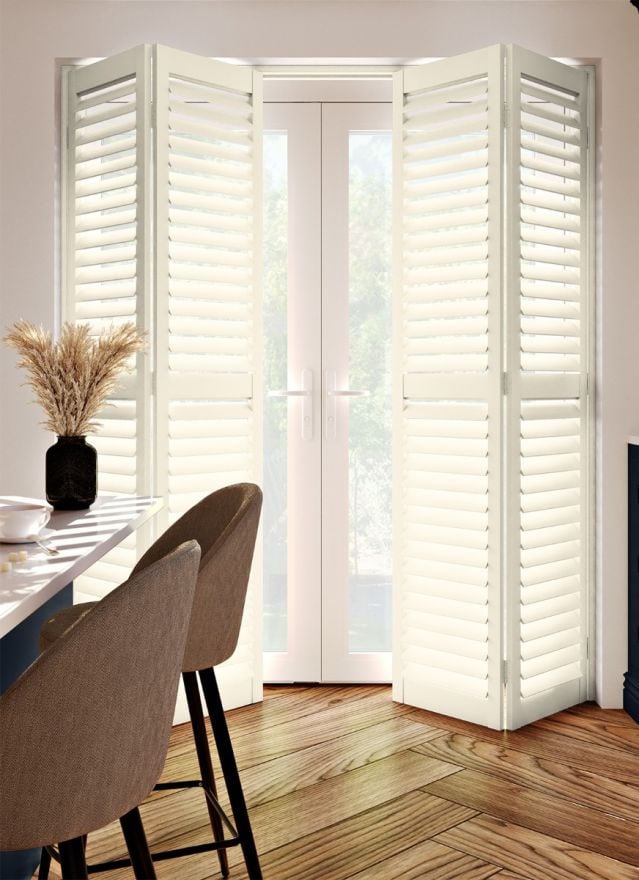 Cream Full Height Shutter