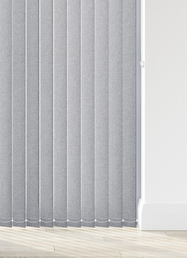 Porto Denim Blue Vertical Blinds