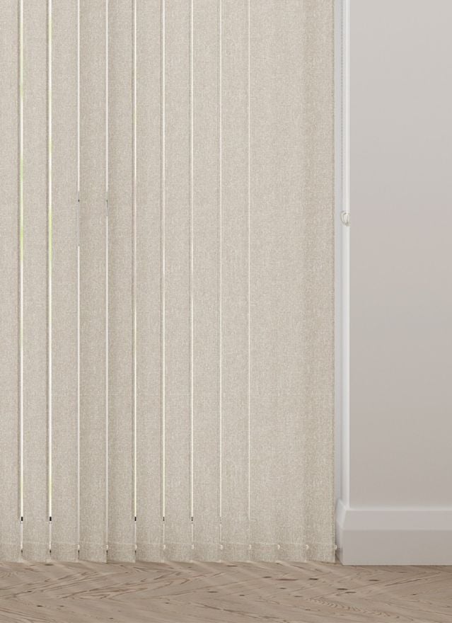 Porto Pebble Grey Vertical Blinds