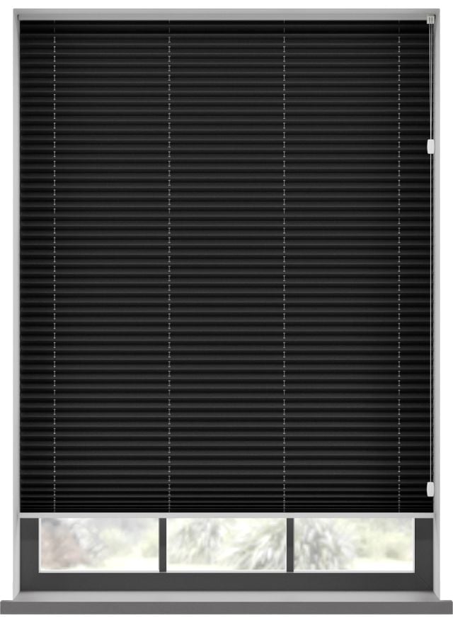Addison Nera Black Pleated Blind