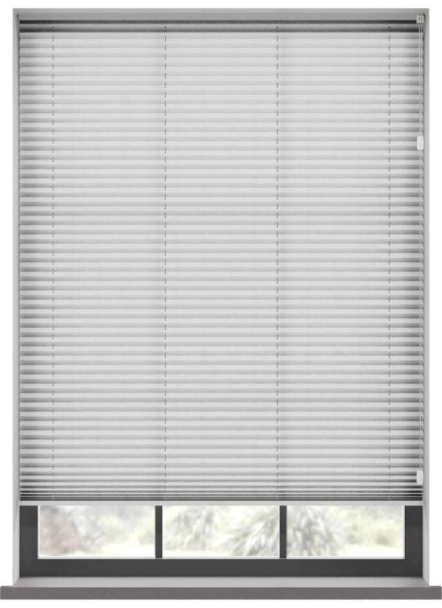 Akona White Pleated Blind