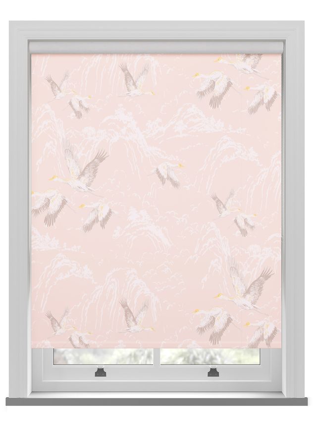 Laura Ashley Animalia Blush Roller Blind