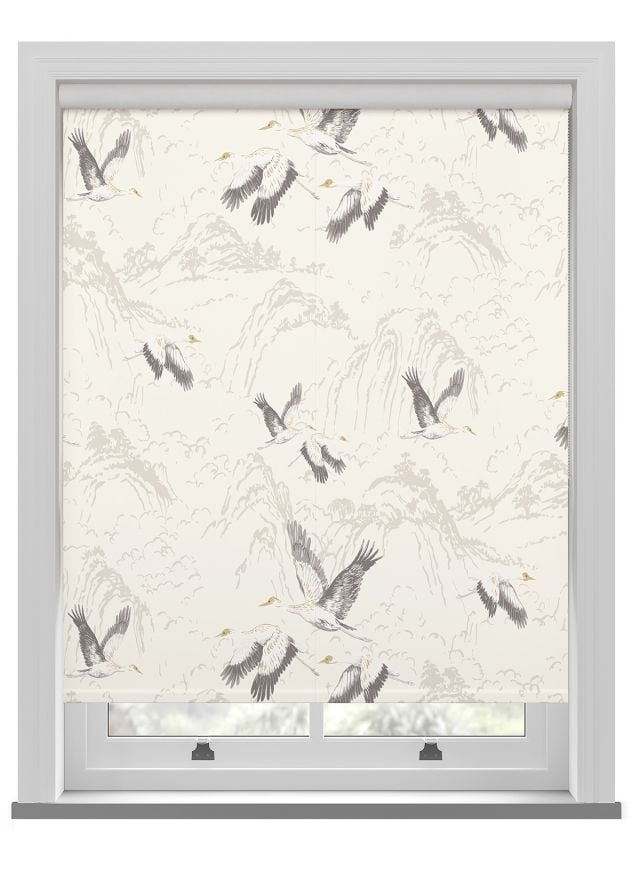 Laura Ashley Animalia Silver Roller Blind