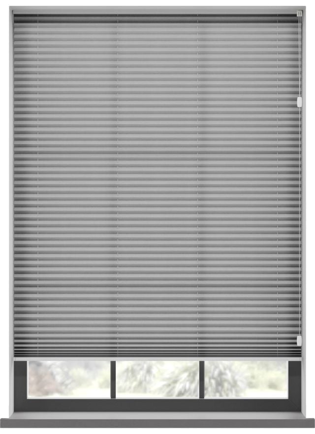 Bahama Soft Grey Pleated Blind