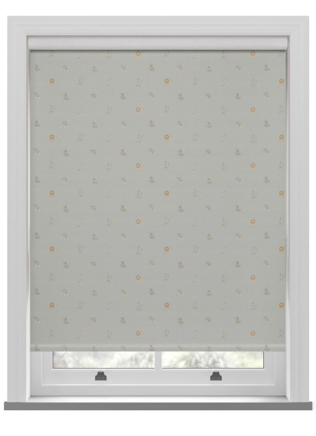 Sophie Allport Bears Sage Green Roller Blind
