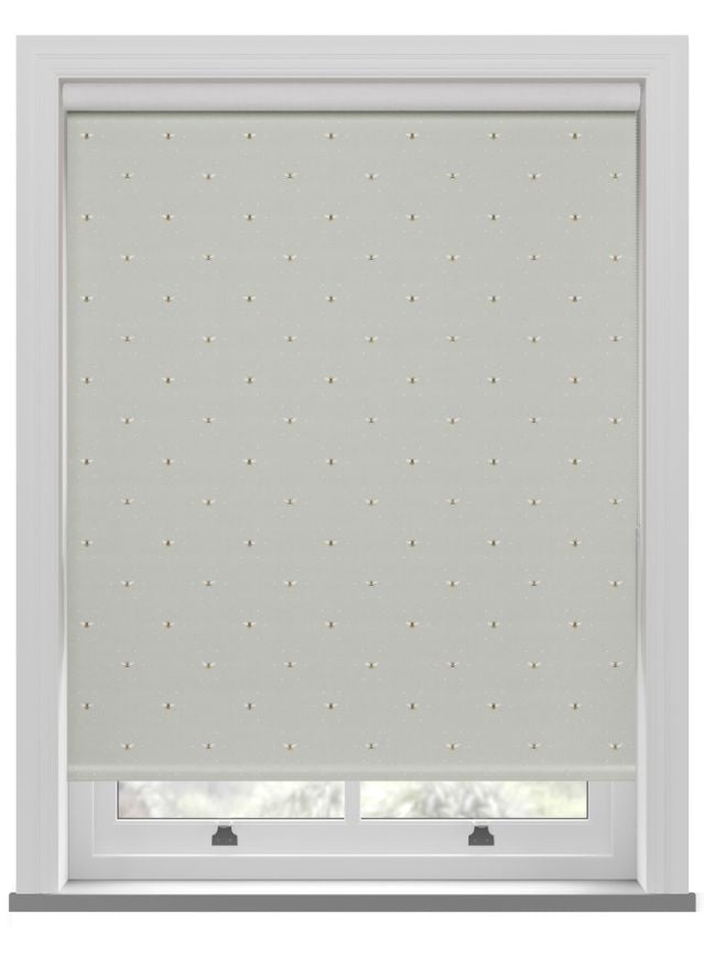 Sophie Allport Bees Pale Slate Roller Blind