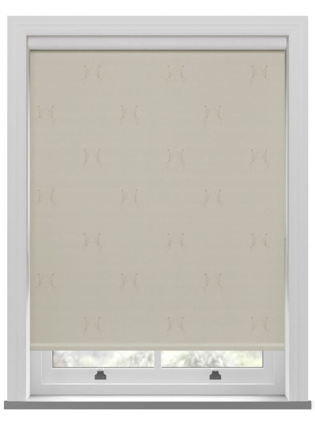 Sophie Allport Boxing Hares Natural Roller Blind