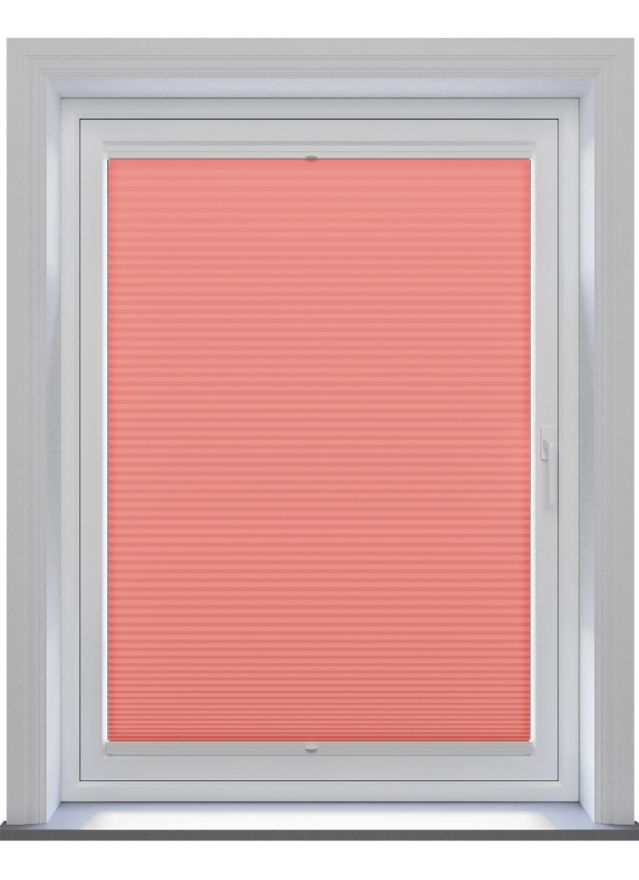 Pleated Red Stick Fit