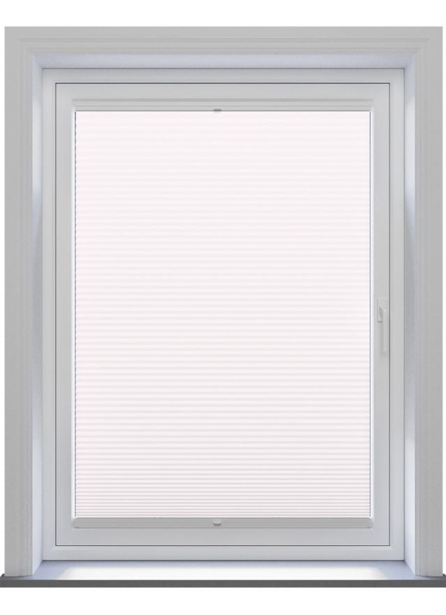 Pleated White Clic Fit