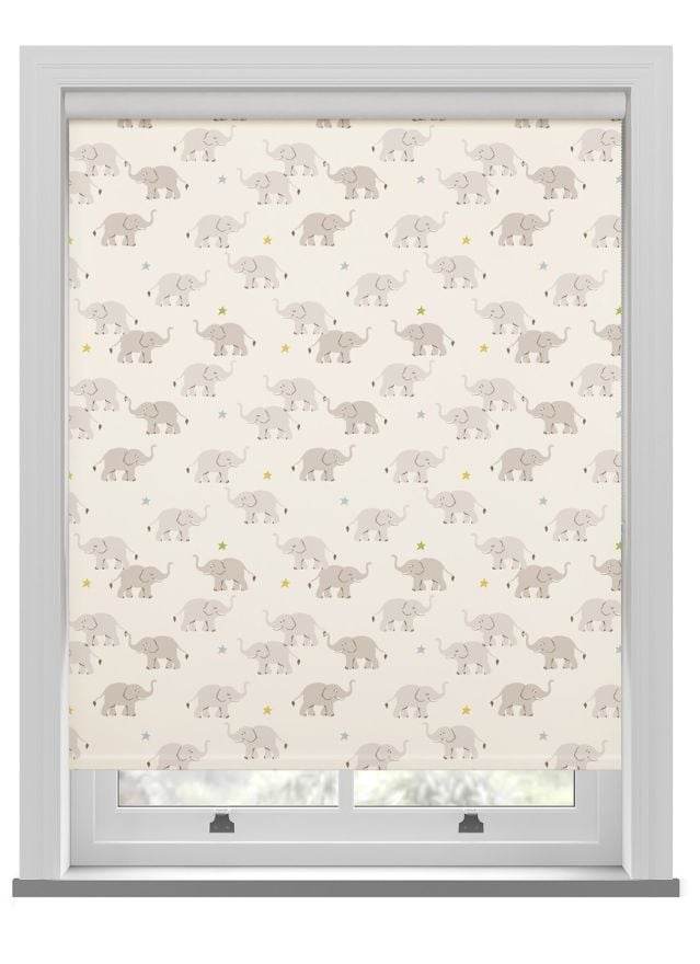 Cath Kidston Elephants Cream Roller Blind