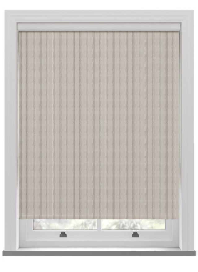 Emily Bond George Stripe Linen Roller Blind