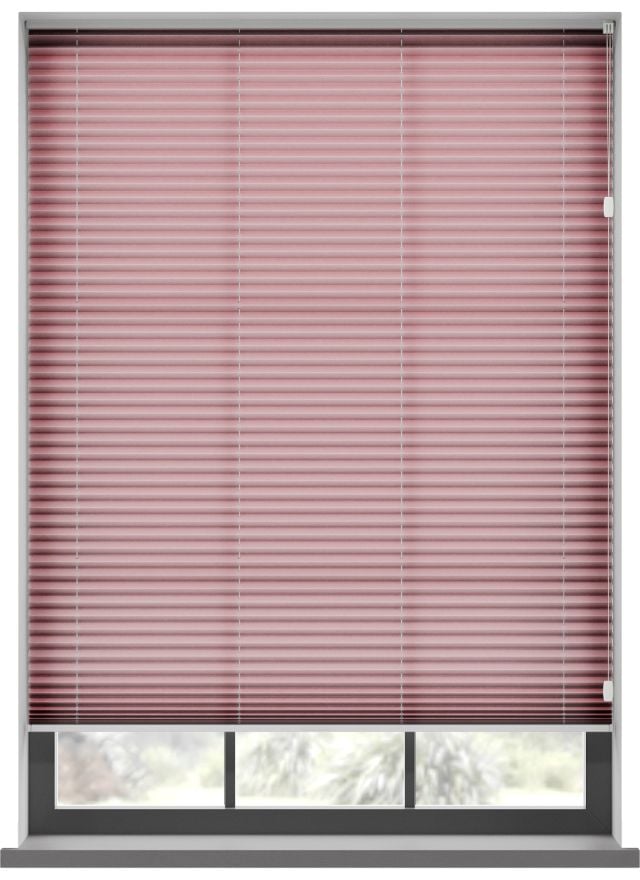 Hypno Red Pleated Blind