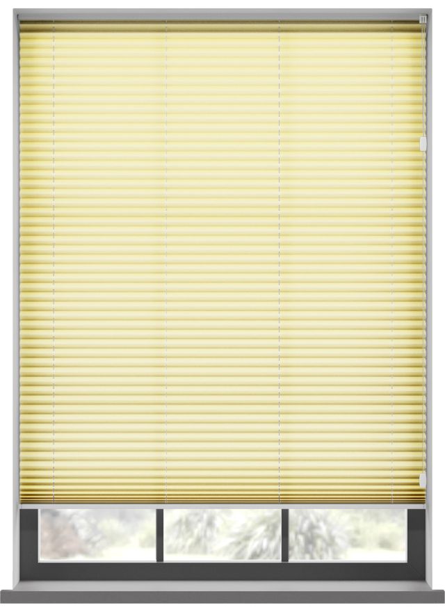 Hypno Yellow Pleated Blind