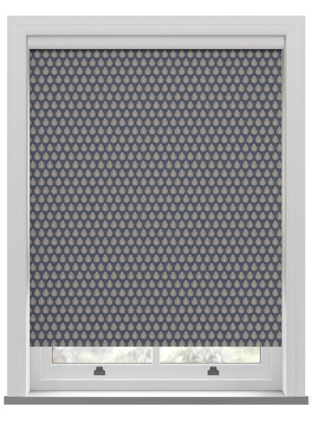 Emily Bond Jaipur Indigo Roller Blind