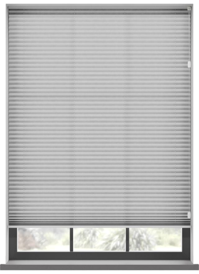 Kimora Cumulus White Pleated Blind