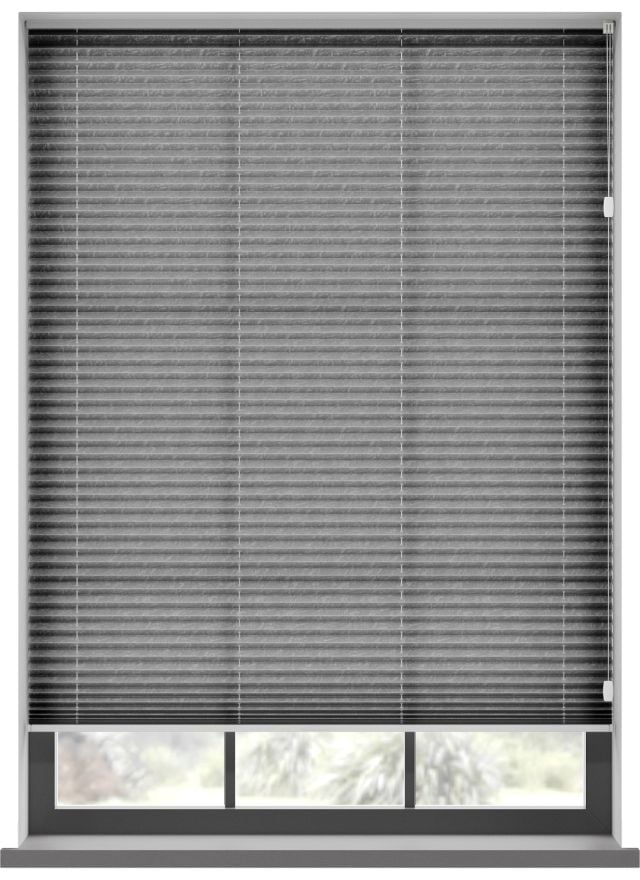 Loxton Charcoal Pleated Blind
