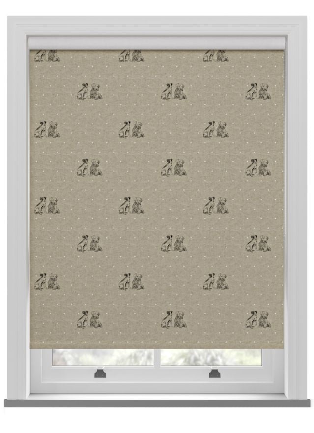 Emily Bond Millie Linen Roller Blind
