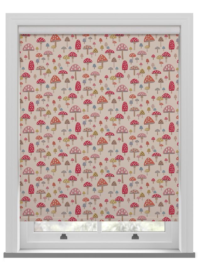 Cath Kidston Mini Mushroom Multi Roller Blind