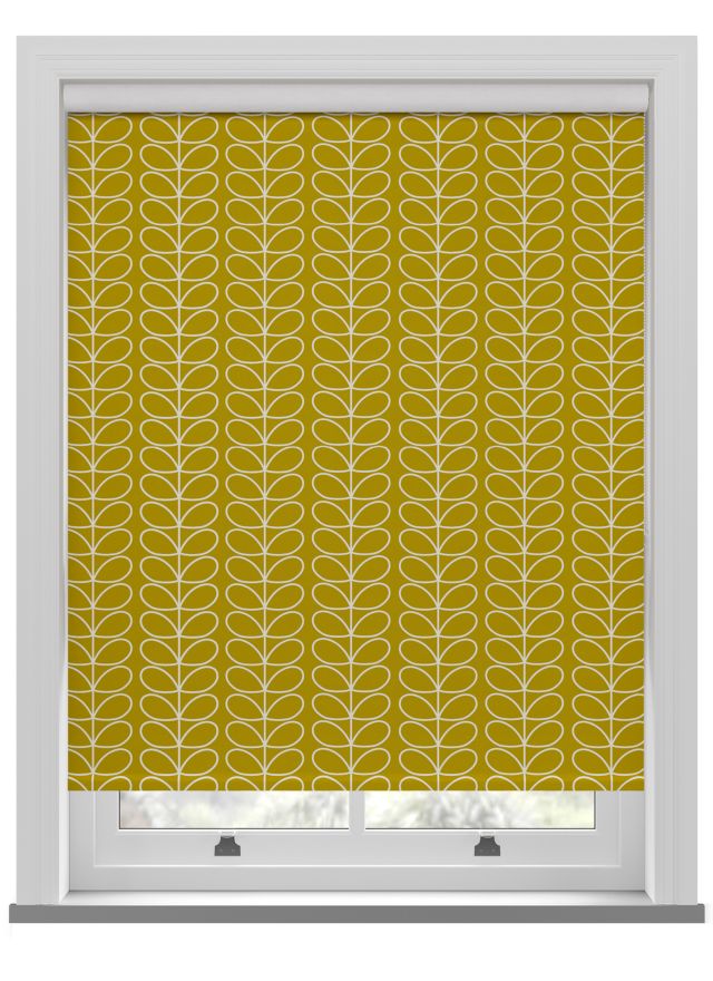 Orla Kiely Linear Stem Seagrass Roller Blind