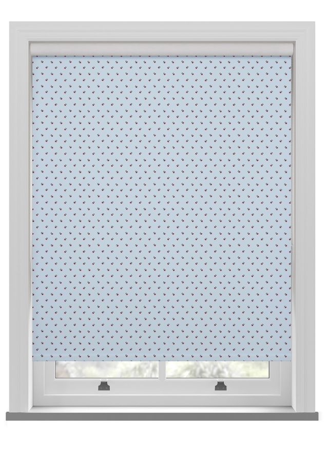 Cath Kidston Rose Bud Blue Roller Blind