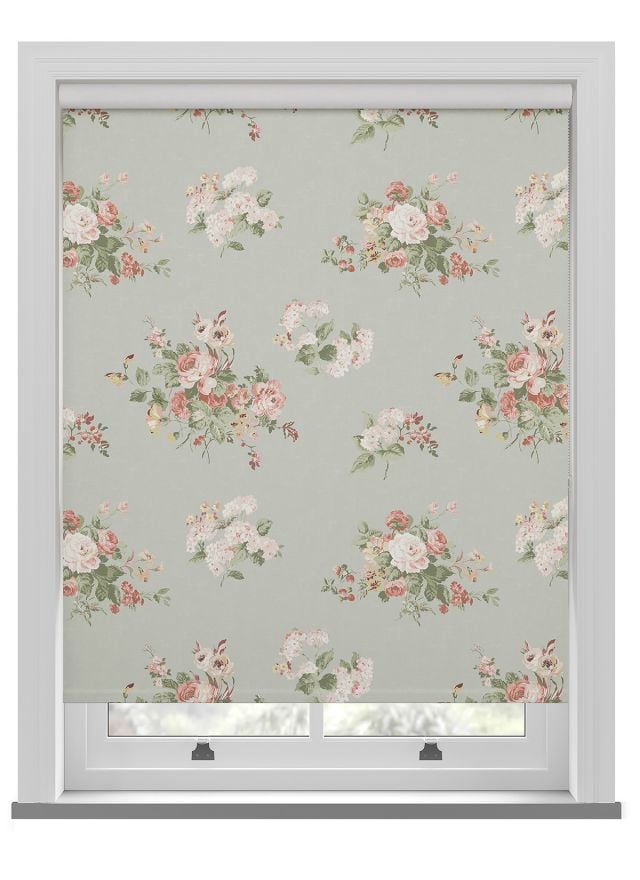 Laura Ashley Rosemore Sage Roller Blind