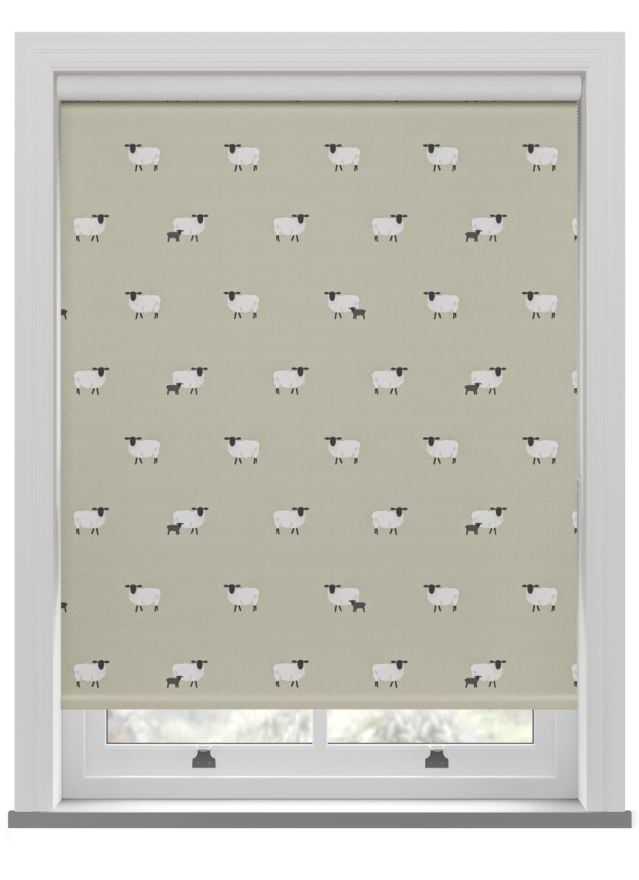 Sophie Allport Sheep Sand Roller Blind