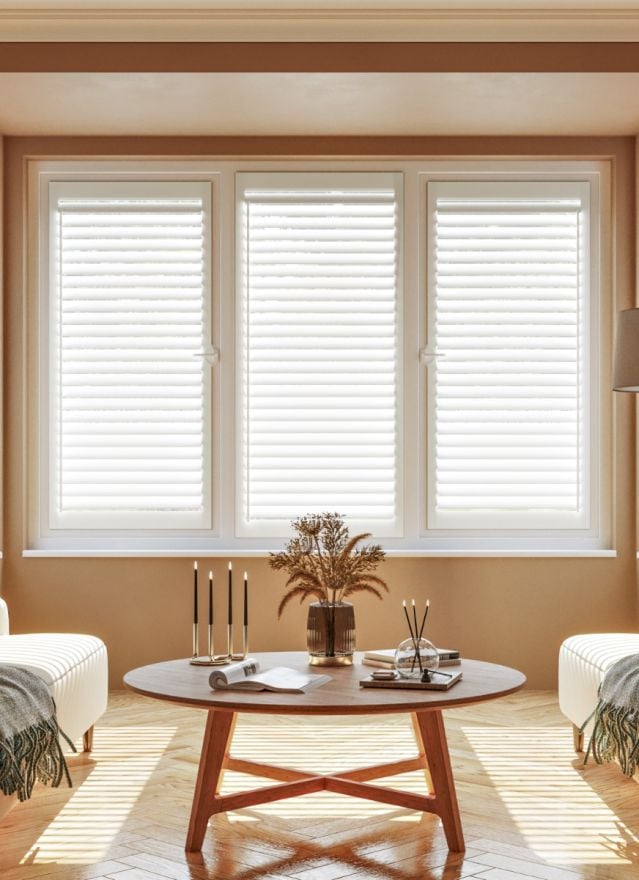 Cotton White Perfect Fit Shutter