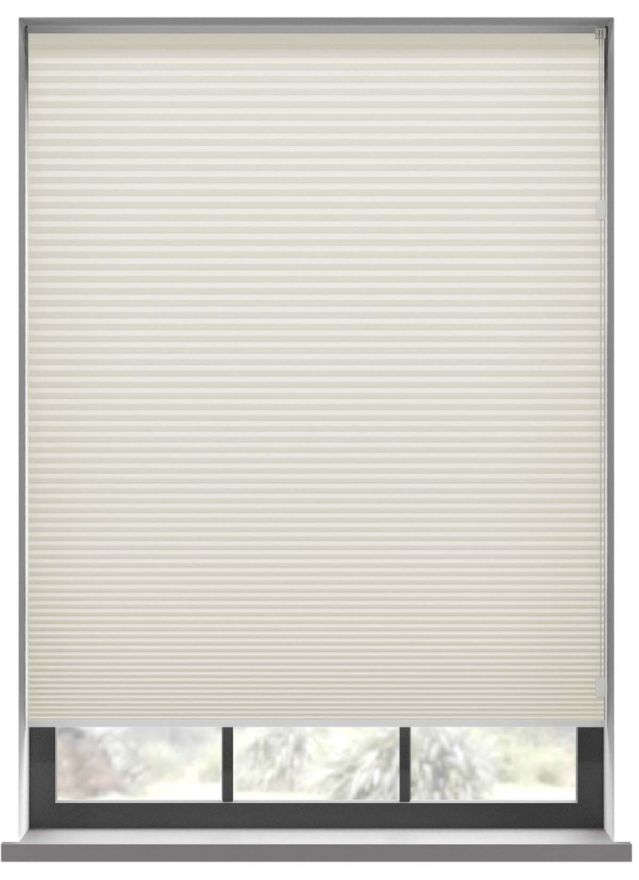 Blenheim Blackout White Mist Honeycomb Blind