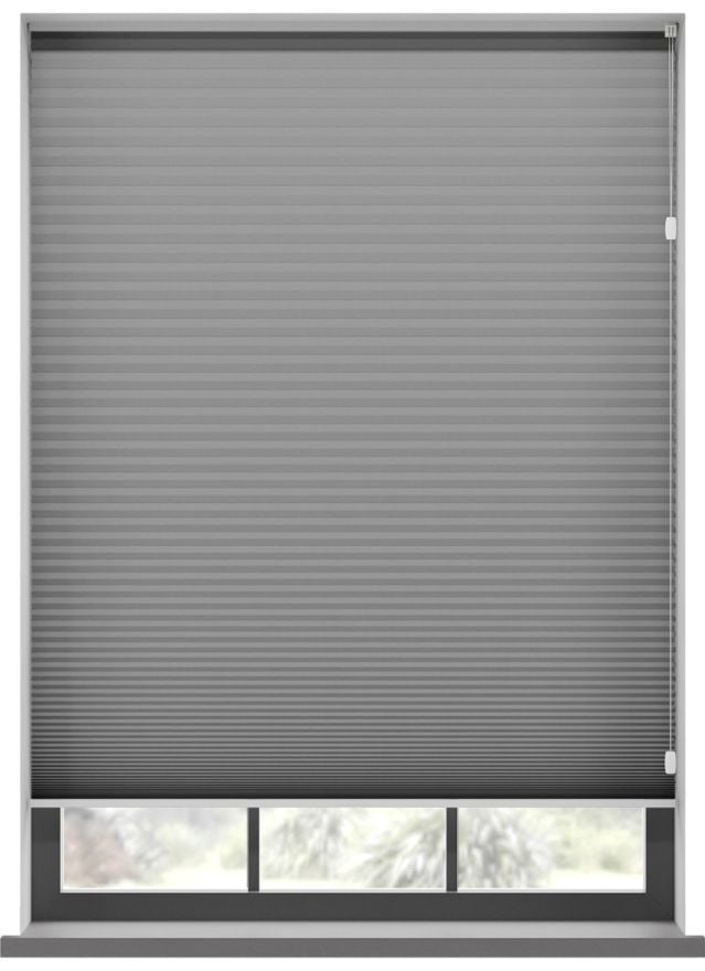 Lexington Blackout Dove Grey Honeycomb Blind