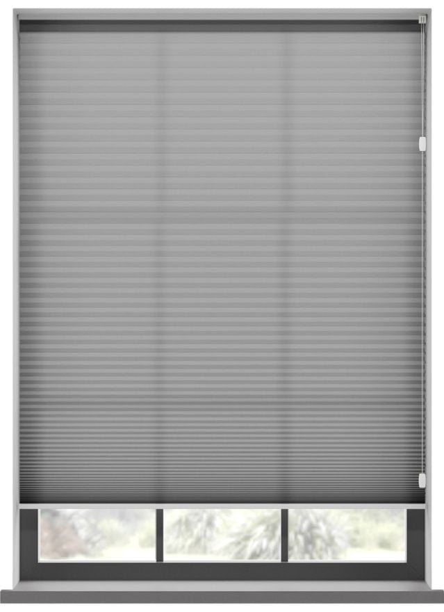 Lexington Dimout Dove Grey Honeycomb Blind