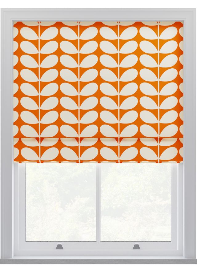 Orla Kiely Solid Stem Tomato Roman Blinds