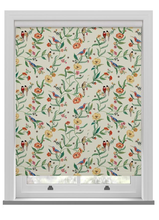 Cath Kidston Summer Birds Green Roller Blind