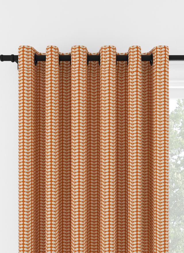 Orla Kiely Tiny Stem Tomato Eyelet Curtain