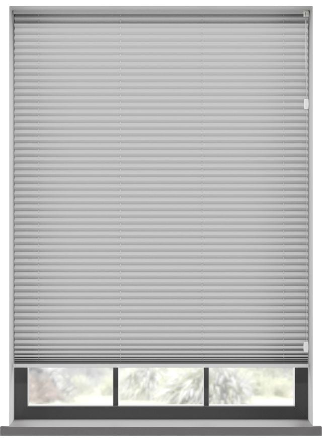 Tropez Polar White Pleated Blind