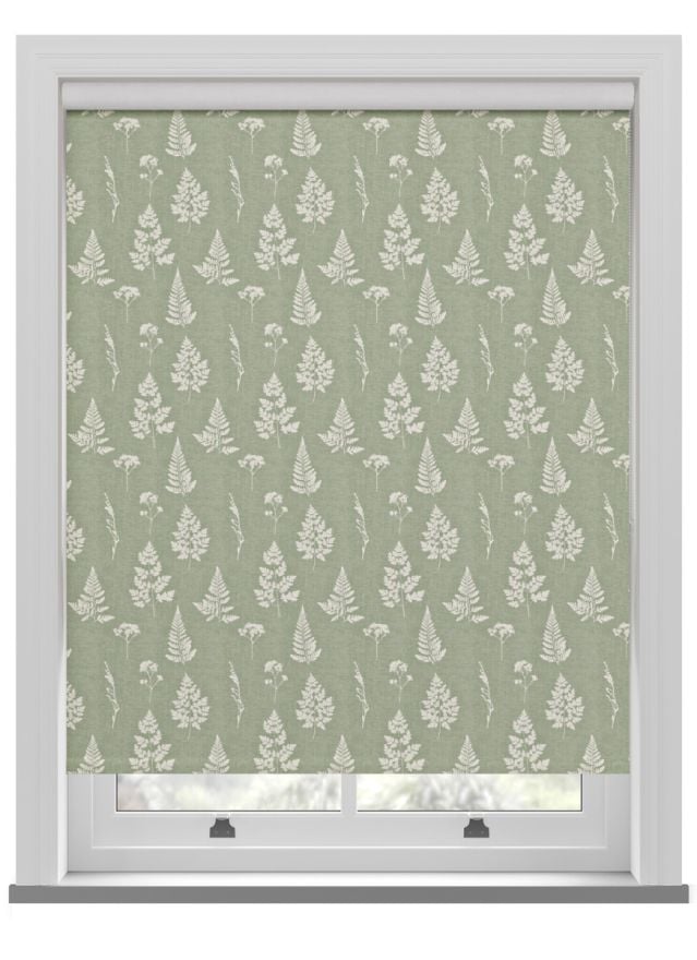 Emily Bond Tynesfield Sage Roller Blind