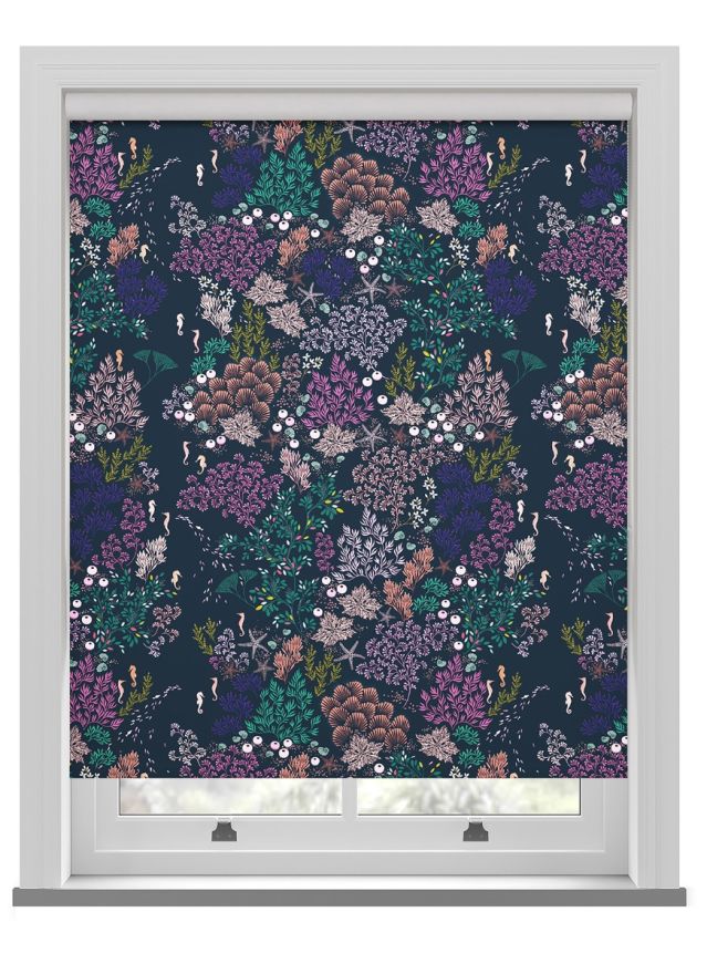 Sara Miller Underwater Midnight Roller Blind