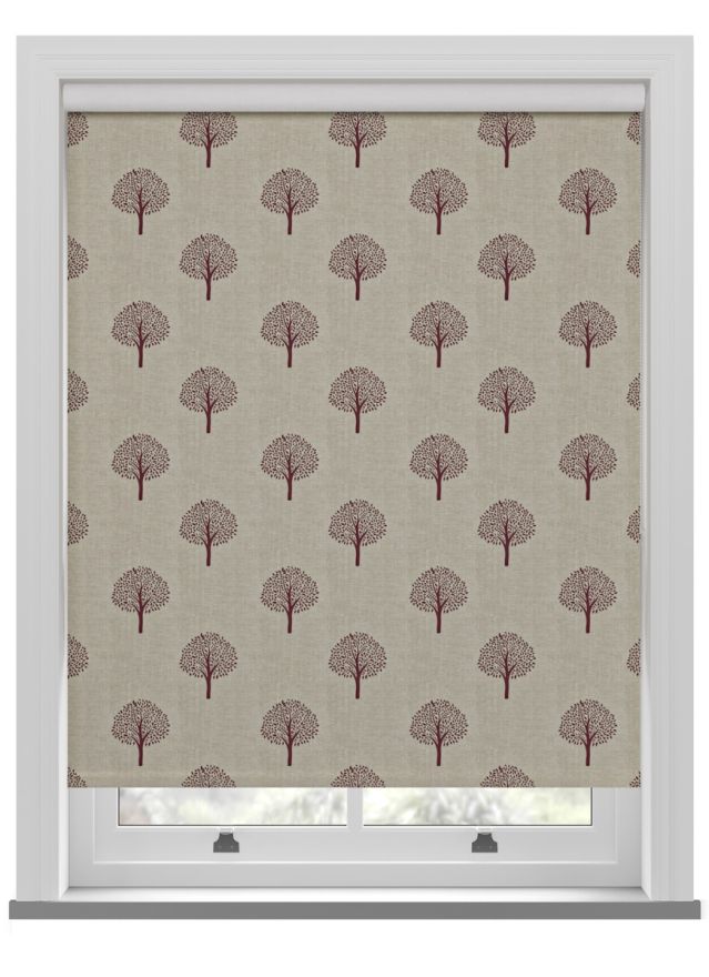 Emily Bond Yew Tree Mulberry Roller Blind