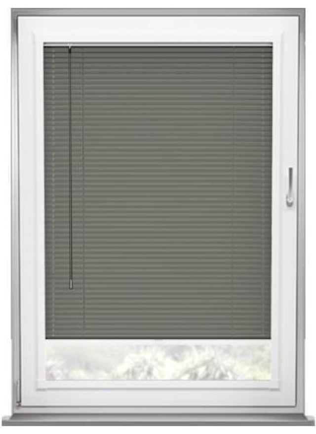 Turin 25mm Metallic Pewter Grey